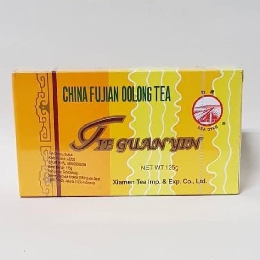 Teh Sea Dyke China Fujian Oolong Tea Tie Guan Yin 125 Gram
