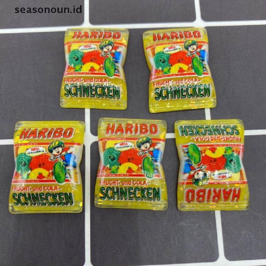 (seasonoun) 10pcs Miniatur Keripik Kentang Skala 1: 12 Bahan Resin Untuk Rumah Boneka