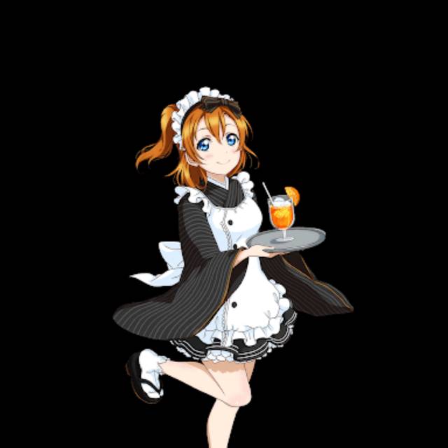 Kostum Love Live Honoka Kousaka Maid