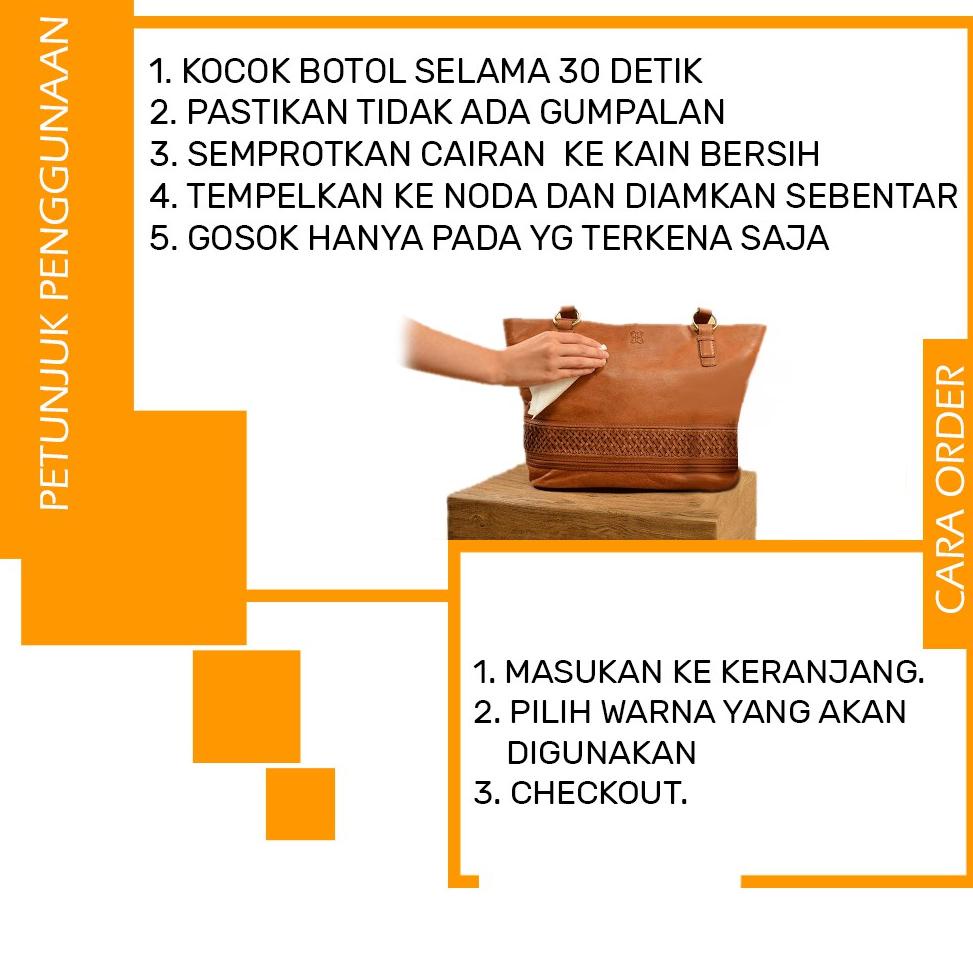 

BARU ㊔ Leather Stain REMOVER (penghapus noda kulit) Untuk Perawatan Sepatu dan Tas ❅