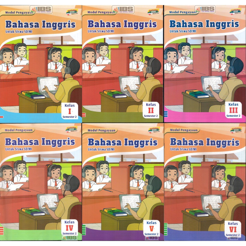LKS BAHASA INGGRIS Kelas 1 2 3 4 5 6 SD/MI - Semester 2