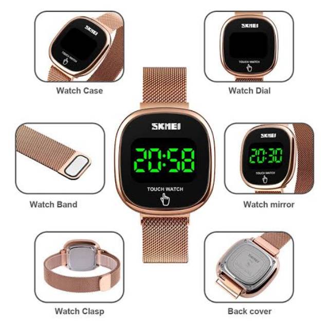 SKMEI 1589 ORIGINAL LED WATCH