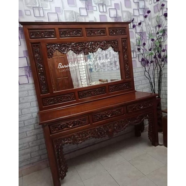 Meja Rias Altar / meja konsul altar / meja altar ukir