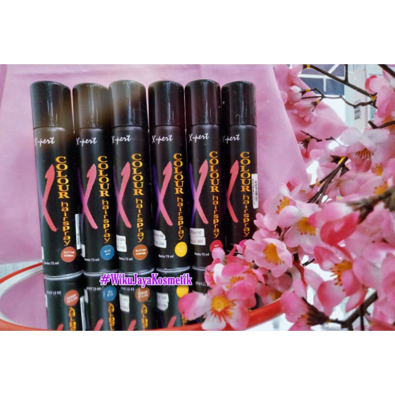 Colour hair spray