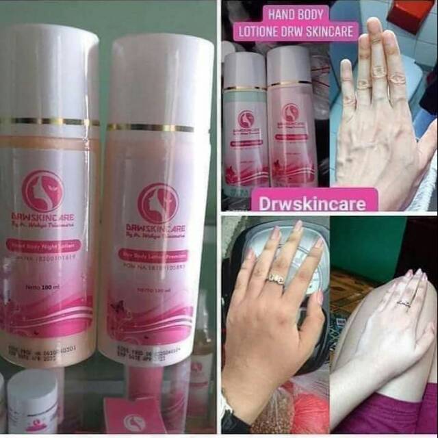 Body lotion drw skincare