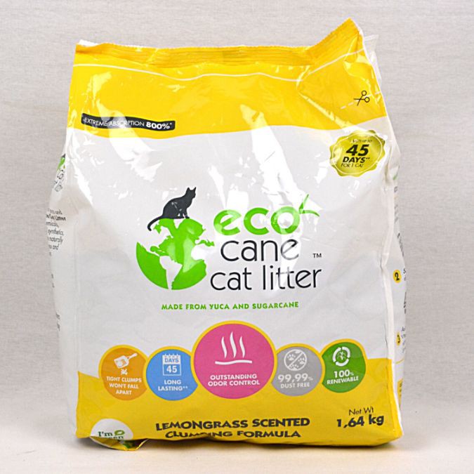 

ECOCANE Pasir Kucing NATURAL Clumping Lemon Grass 1,64kg