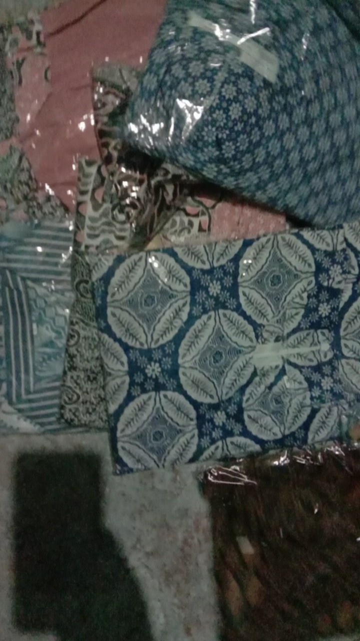 Tey-17 Batik Wanita Asj Sa Hrb026 Kenogo Kemeja Tosca Pendek