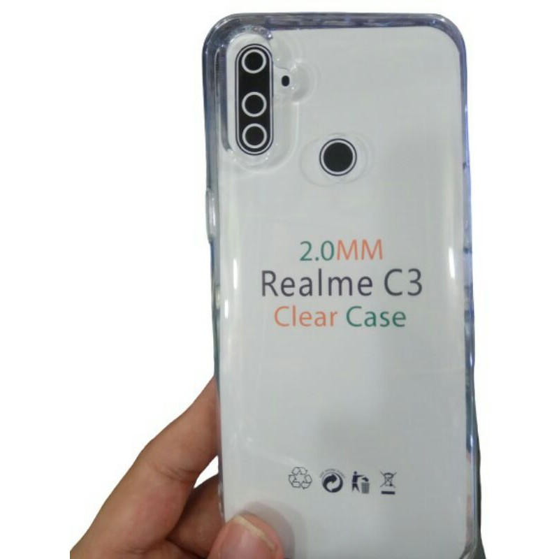 REALME 7I C17 5 5i 5S C3 SILIKON BENING TRANSPARAN BAHAN TEBAL ANTI JAMUR