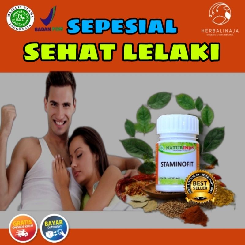Obat Herbal Sehat Lelaki Atasi Ejakulasi Dini Staminofit Naturindo Bpom Halal Tanpa Efek Samping Ori