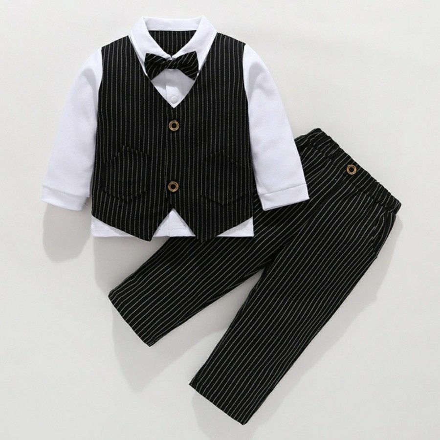 Baby boy Tuxedo set Baju formal Jas anak laki ulang tahun