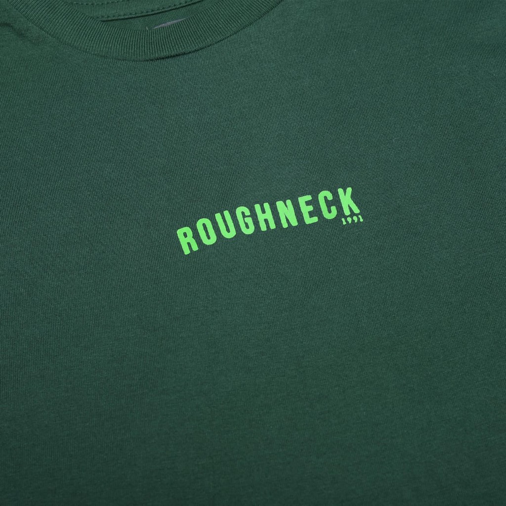 Baju Kaos Roughneck 1991 Simple Green | Baju Roughneck Wanita | Kaos Pria Roughneck