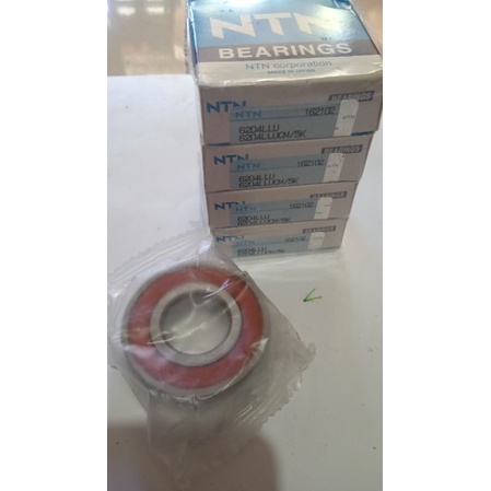 BEARING UNTUK GARDAN BELAKANG VIAR RODA TIGA BEARING 6204 LLU NTN