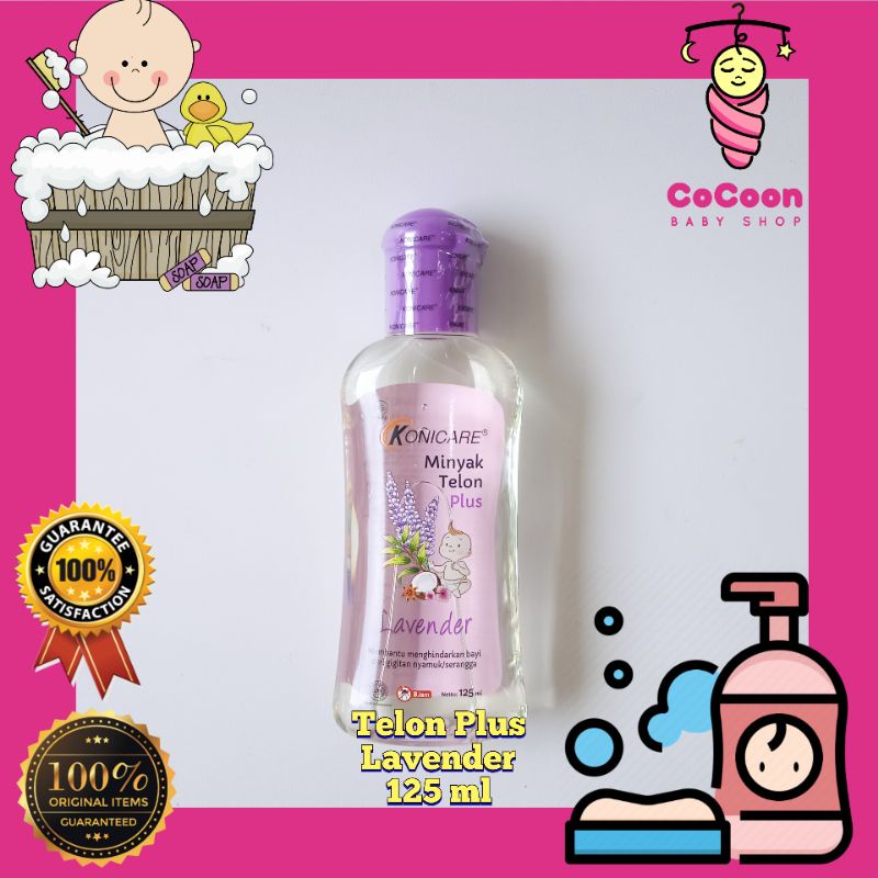 Konicare Minyak Telon Plus 125 ml / Minyak Bayi Anti Nyamuk