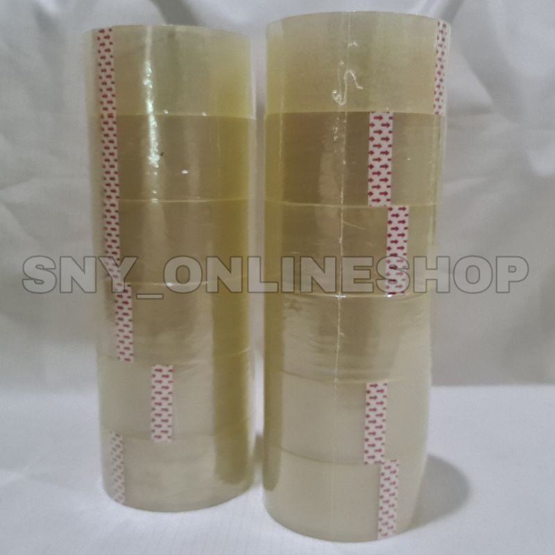 

Lakban Bening / Tape Bening 48mm × 80 Yard Authority