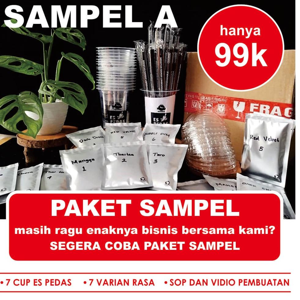 

Jual.. Paket Sampel Caotea Es Pedas 08
