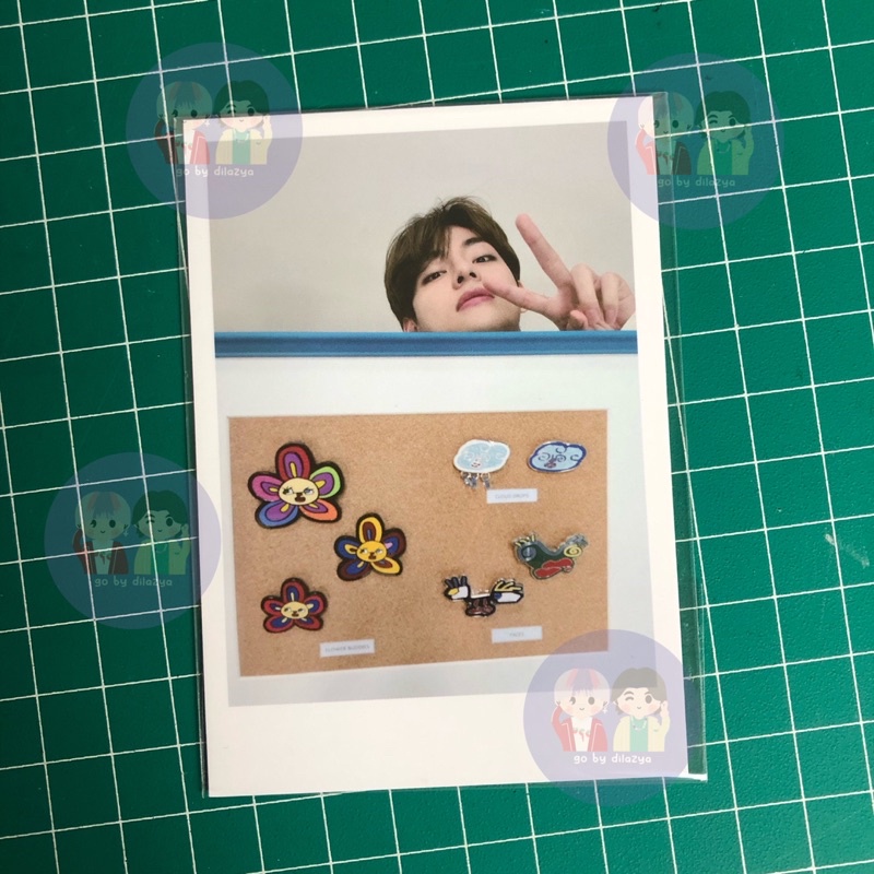 [READY] PHOTOCARD PC TAEHYUNG V BROOCH ONLY