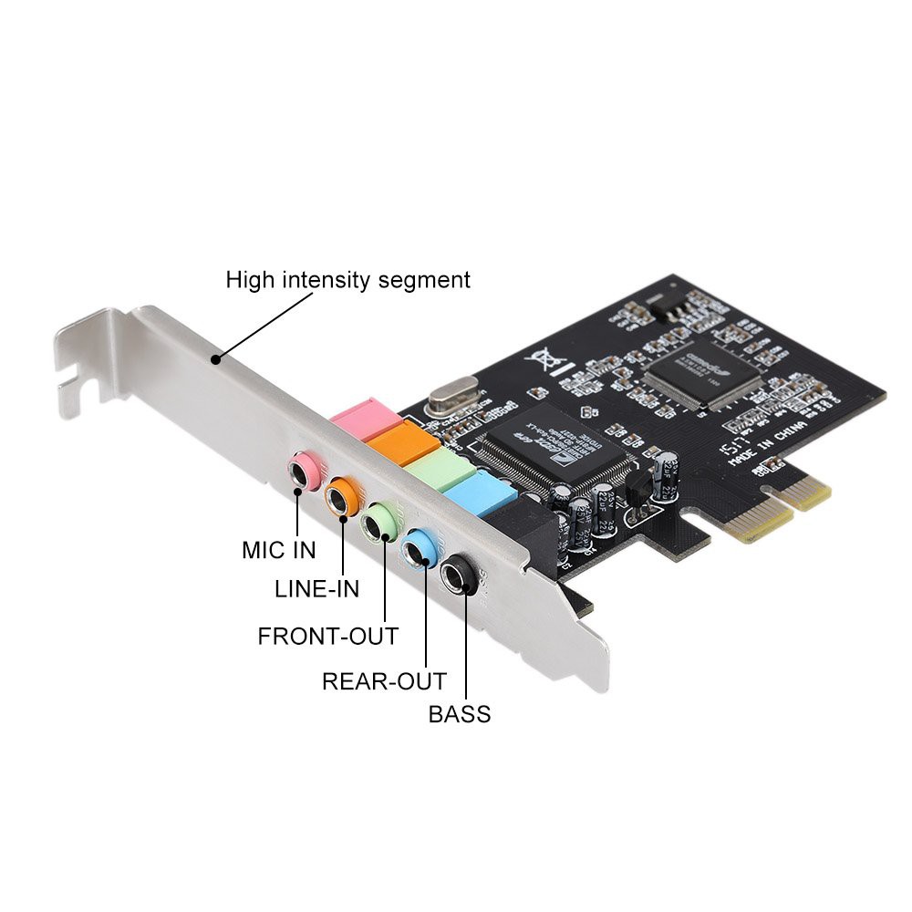 PCI EXPRESS SOUND CARD 5.1