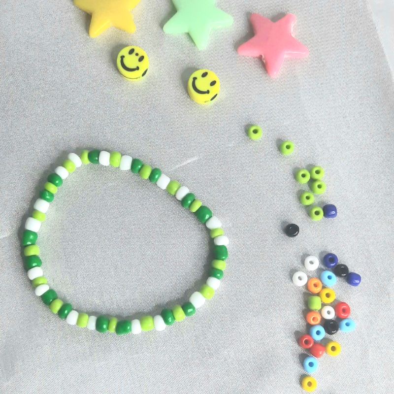 Gelang manik/Bracelet/Gelangkpop/gelangDaisy/gelang smile/gelang iqbal ramadhan