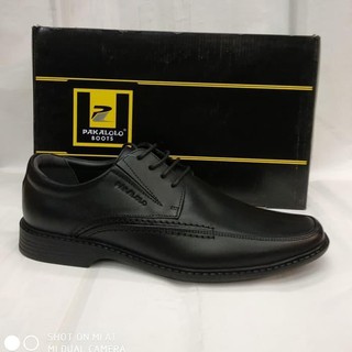 bdb21 sepatu  kulit pakalolo N0331 hitam  pantofel  pria 