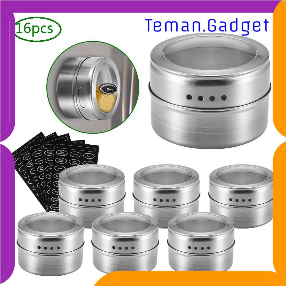 TG-DA Leten Tempat Bumbu Makanan Magnetic Spice Jar Storage Container - C121