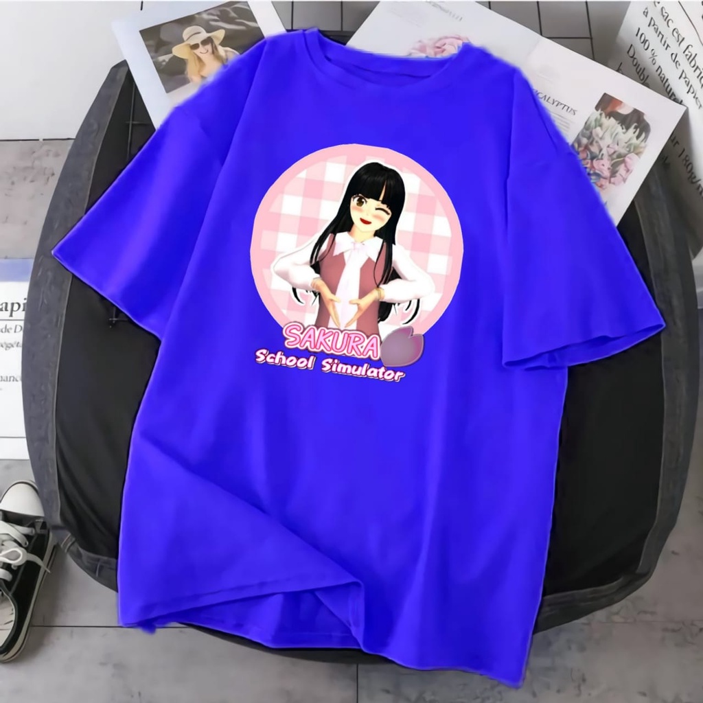 BAJU ANAK KAOS ANAK PEREMPUAN SAKURA SCHOOL SIMULATOR