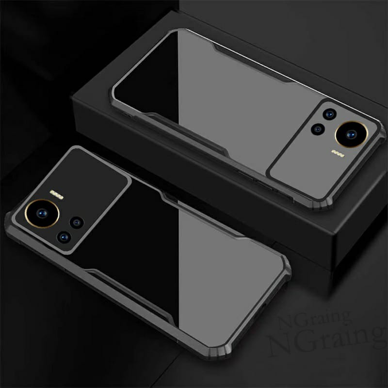 Case Infinix Note 12 Vip Softcase Shockproof Transparan Camera Protect Casing