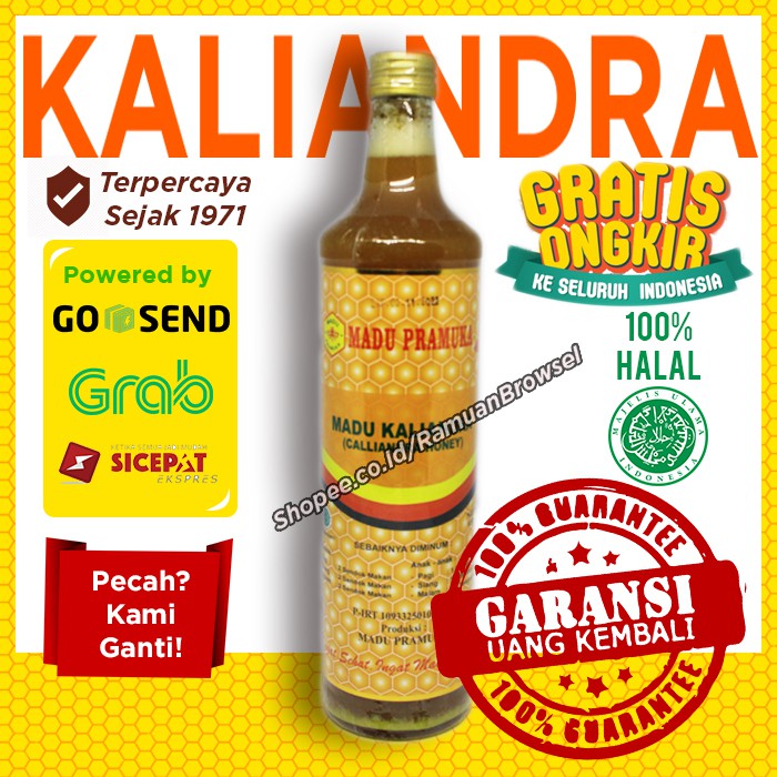 

Madu Pramuka Kaliandra 650 ml