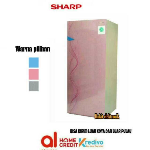 KULKAS SHARP Kirei lll SJN192ND/SJN 192ND 180Liter