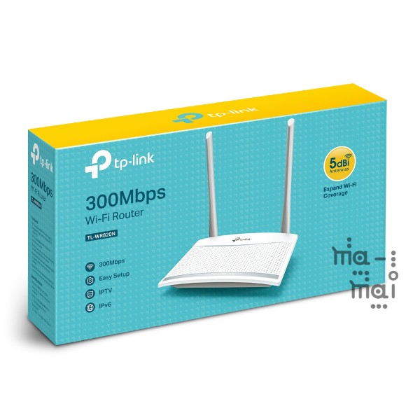 TP-Link Wi-Fi Router TL-WR820N 300Mbps Wireless N Speed