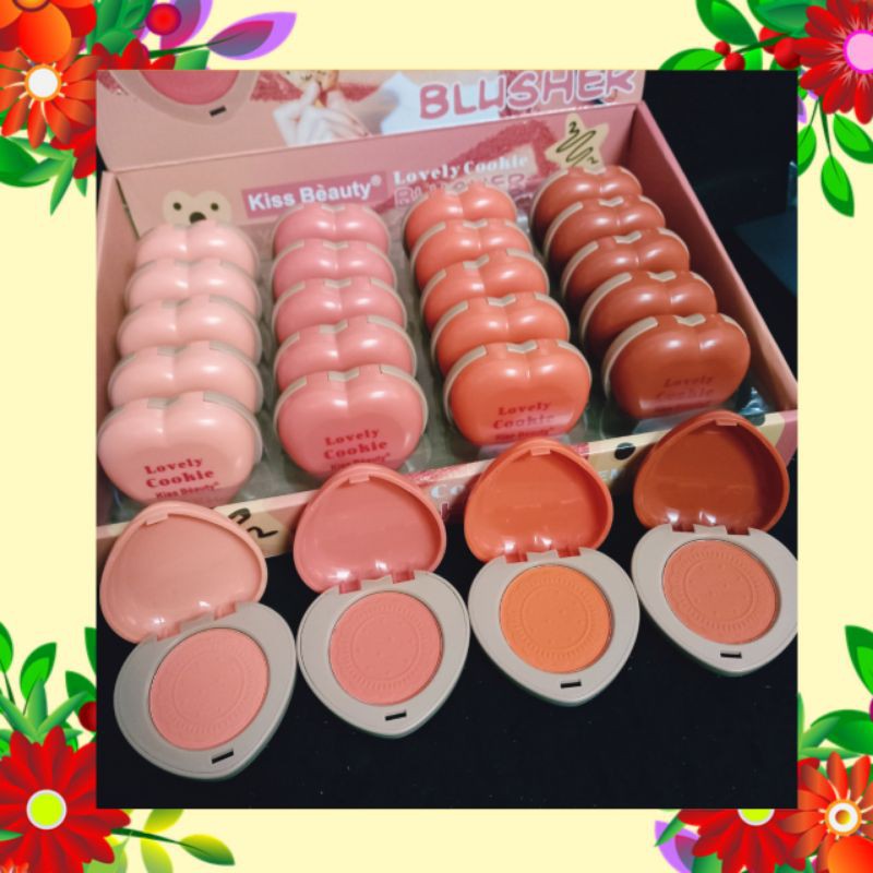 PROMO!!!BLUSER LOVELY COOKIE/LIQUID BLUSHER KISS BEAUTY