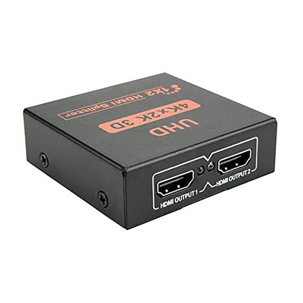 HDMI Splitter 2 Port Hub 1X2 HD 3D 1080P Split 1 In 2 Out