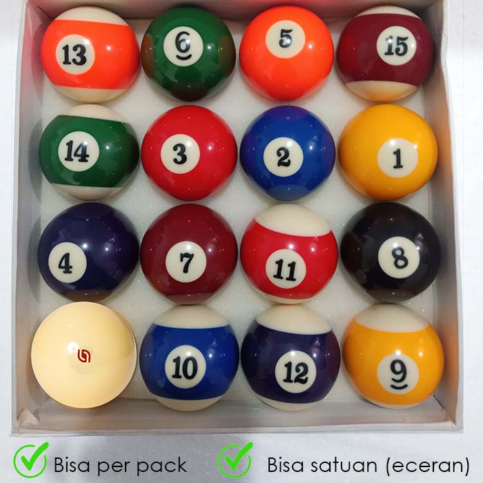 Eceran Aramith Billiard Ball - Eceran Bola Billiard Aramith