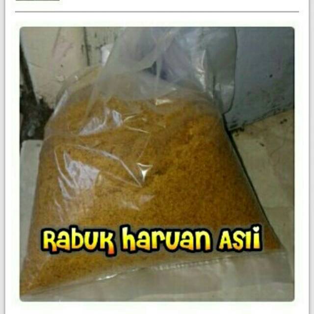 

Rabuk haruan asli homemade