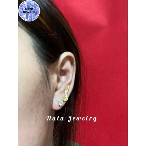 anting tusuk/jepit, modrl kekinian/TERLARIS