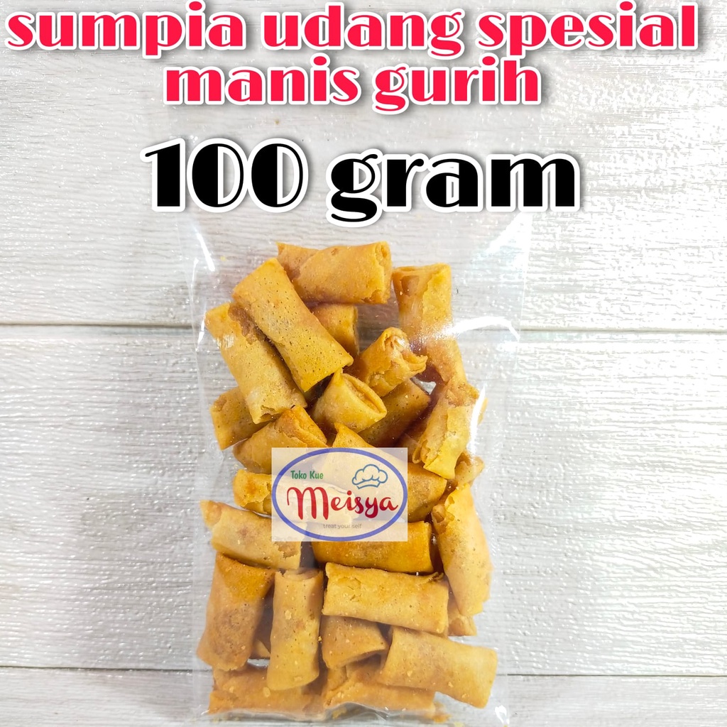

Sumpia Udang Spesial Manis Dan Gurih 100 Grm