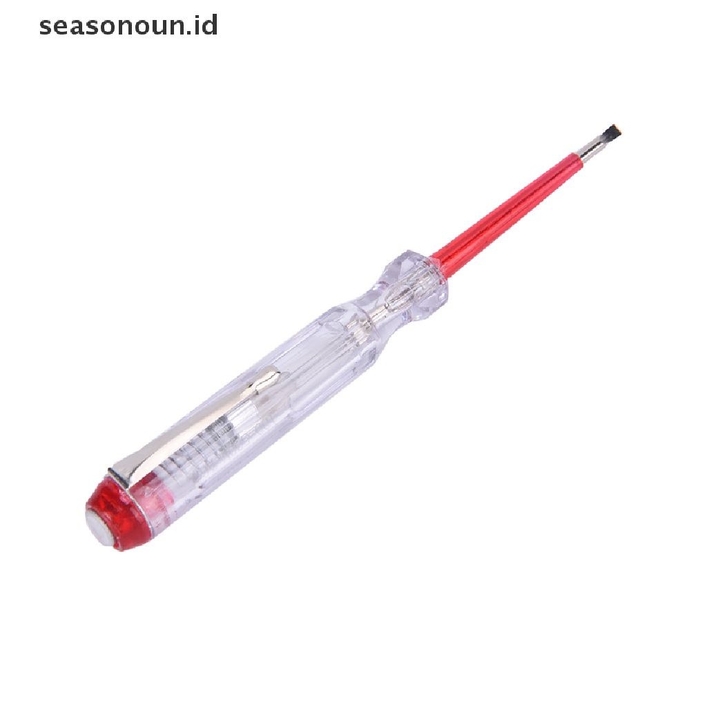 (seasonoun) Obeng Tes Pen Deteksi Tegangan Listrik 250V