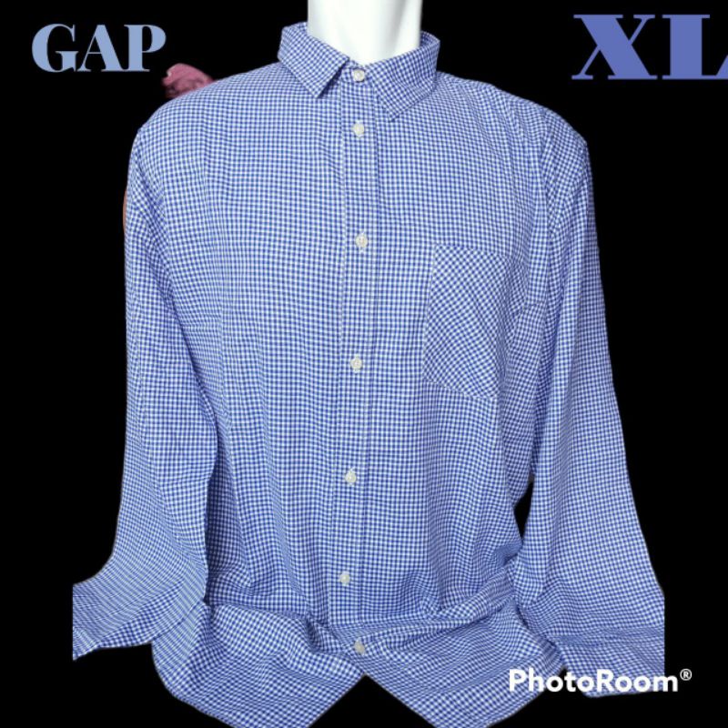 KEMEJA PRIA GAP BRANDED MALL MURAH / BRANDED MATAHARI MURAH KMJGAP225