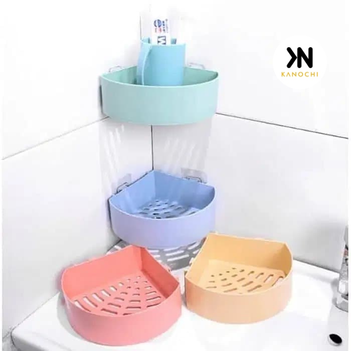 Rak Sudut Serbaguna Triangle Shelves As Seen On Tv