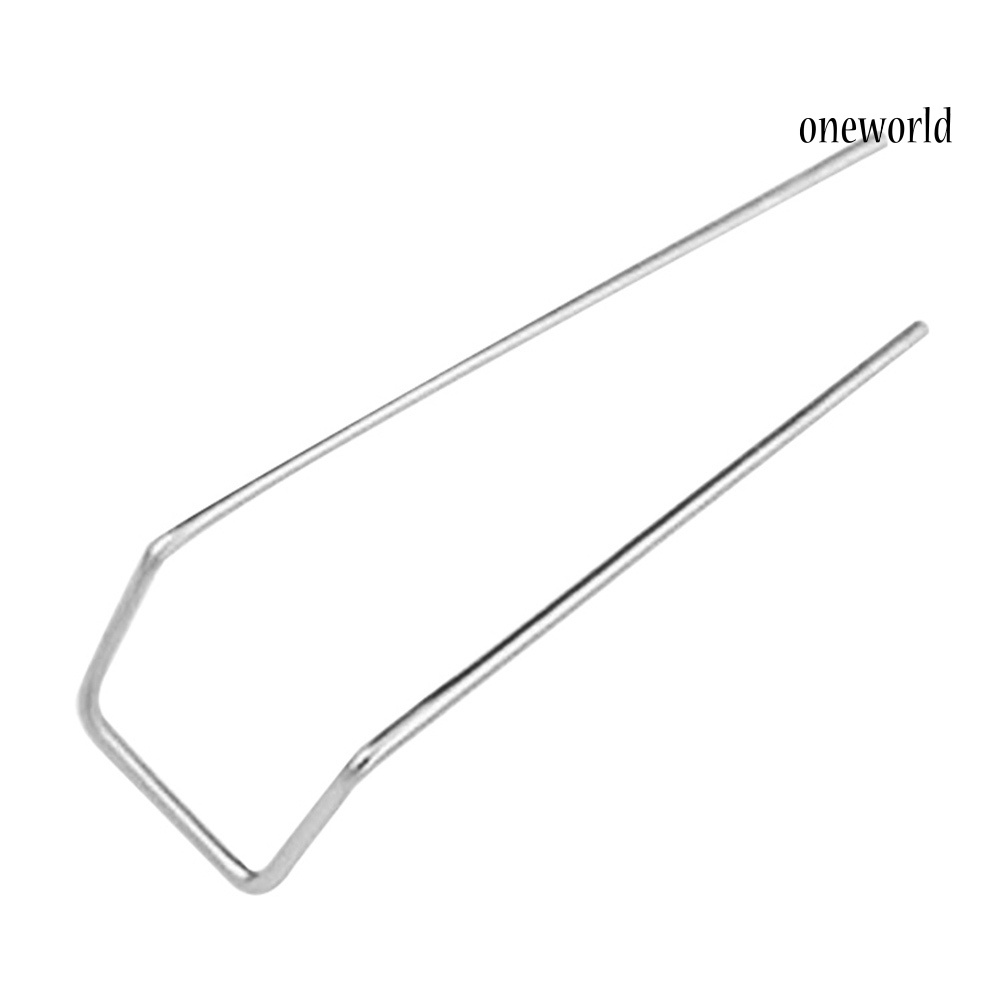 OW@ 1Pc Double Bar Simple Geometric Earrings Fashion Women Party Banquet Jewelry