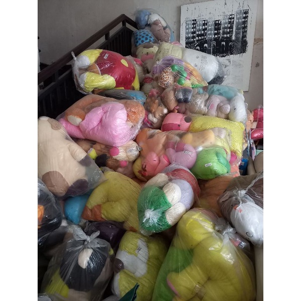 [Ready stock]boneka hewan new/random boneka/surprise doll/boneka binatang gajah, beruang, kelinci, b