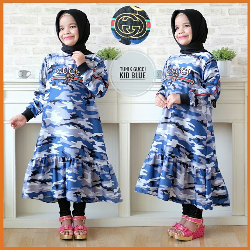TUNIK GC KID GOS PG AS SYARI KEKINIAN SYARI POLOS IMPORT