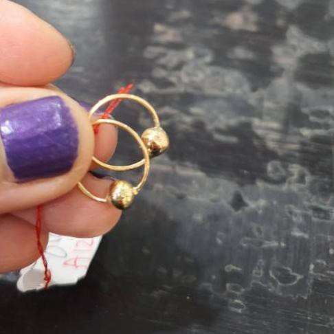 Keluaran Terbaru - Anting mrican bayi baru lahir 0.5gr