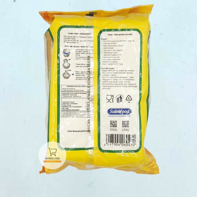 Bihun Cap Tanam Jagung 320gram/ 160gram