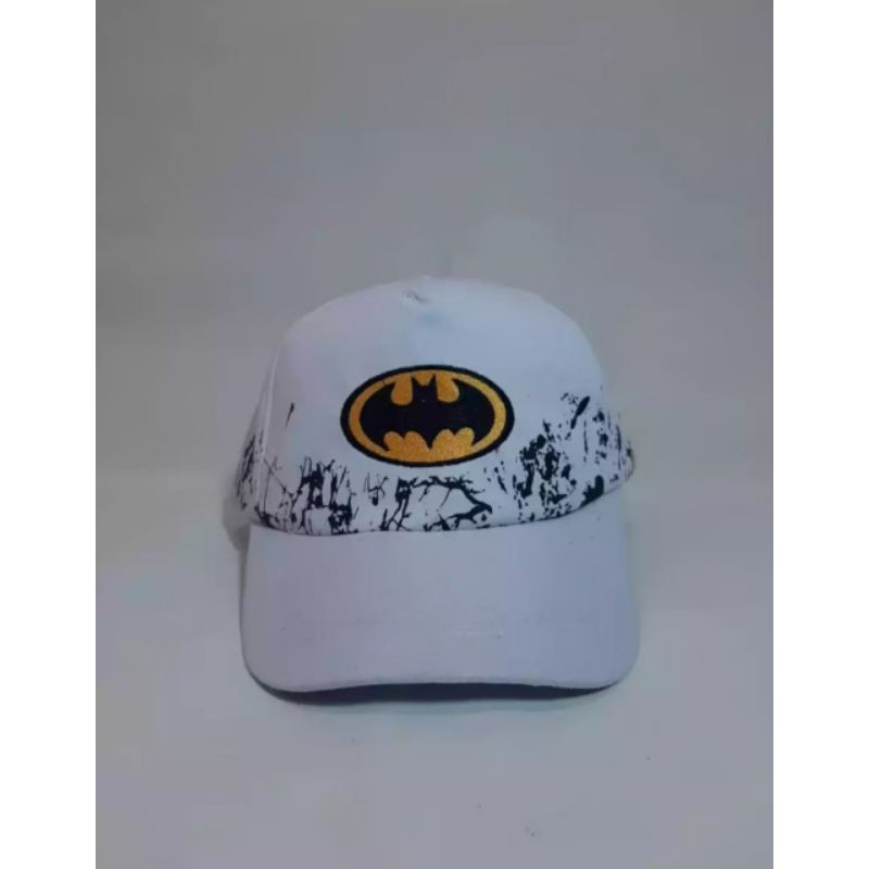 Topi anak laki-laki bordir batman real pict