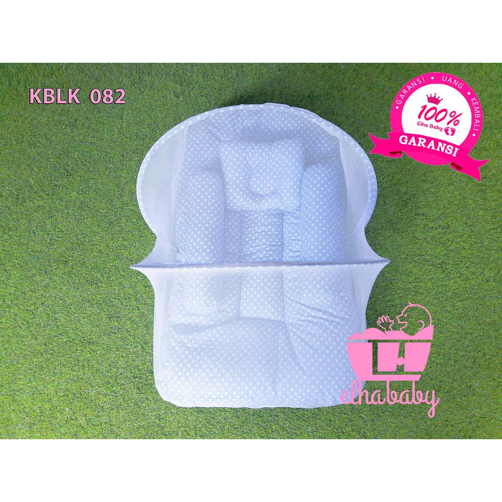 Kasur Bayi Newborn Set Kelambu Murah | Produk Bedding Perlengkapan Peralatan Tempat Tidur Baby Lipat