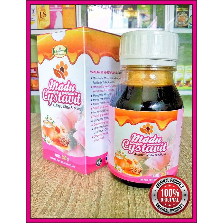 [SUDAH TERBUKTI] Madu Cystavit Obat Kista/virus Torch/miom/Nyeri Haid