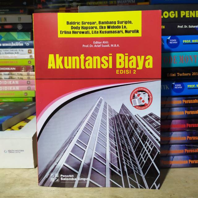 Jual Akuntansi Biaya Edisi Baldric Siregar Shopee Indonesia