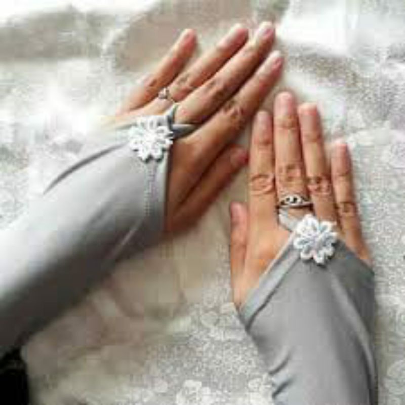 [HUSNA COLLECTION] Handsock Cincin Melati Satu / Handsock Melati