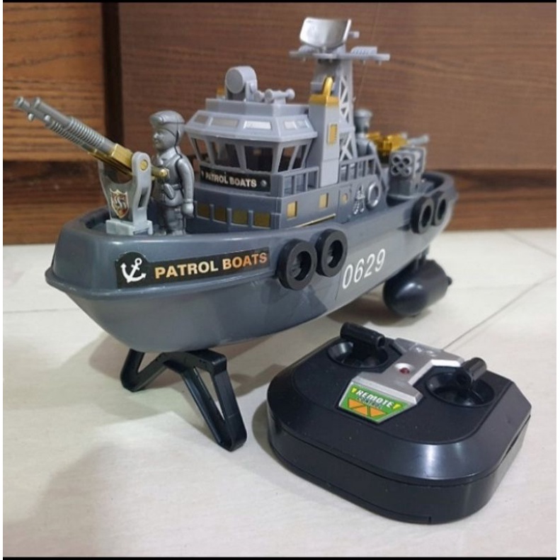 Mainan Remote Control Kapal Laut Mainan Anak Perahu Remot RC Speed Boat