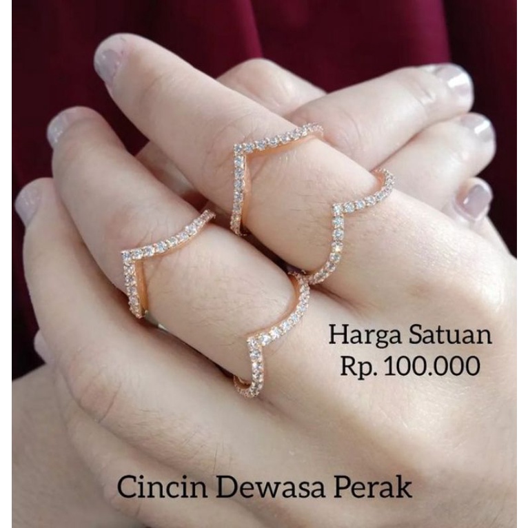 (Anti Karat) Cincin Fuji Aurel Lapis Emas